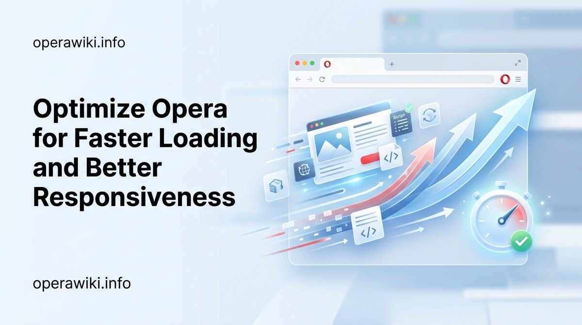 Optimize Opera for Faster Loading and Better Responsiveness
