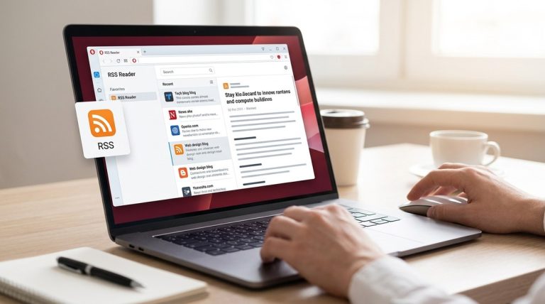 How to Use Opera's Built-in RSS Reader to Follow Your Favorite Sites