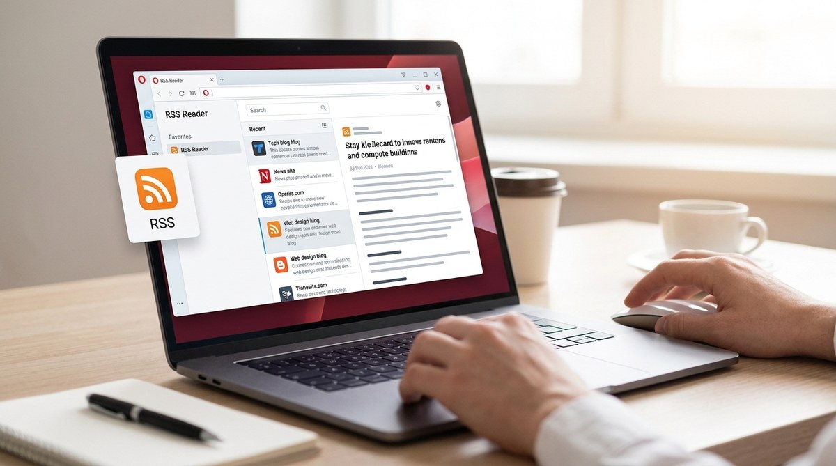 How to Use Opera's Built-in RSS Reader to Follow Your Favorite Sites